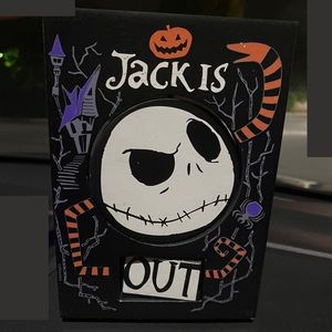 NWT 2021 Wooden Sign Nightmare Before Christmas